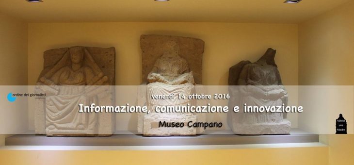 Cento giornalisti al Museo Campano per un corso di formazione su Informazione, comunicazione e innovazione